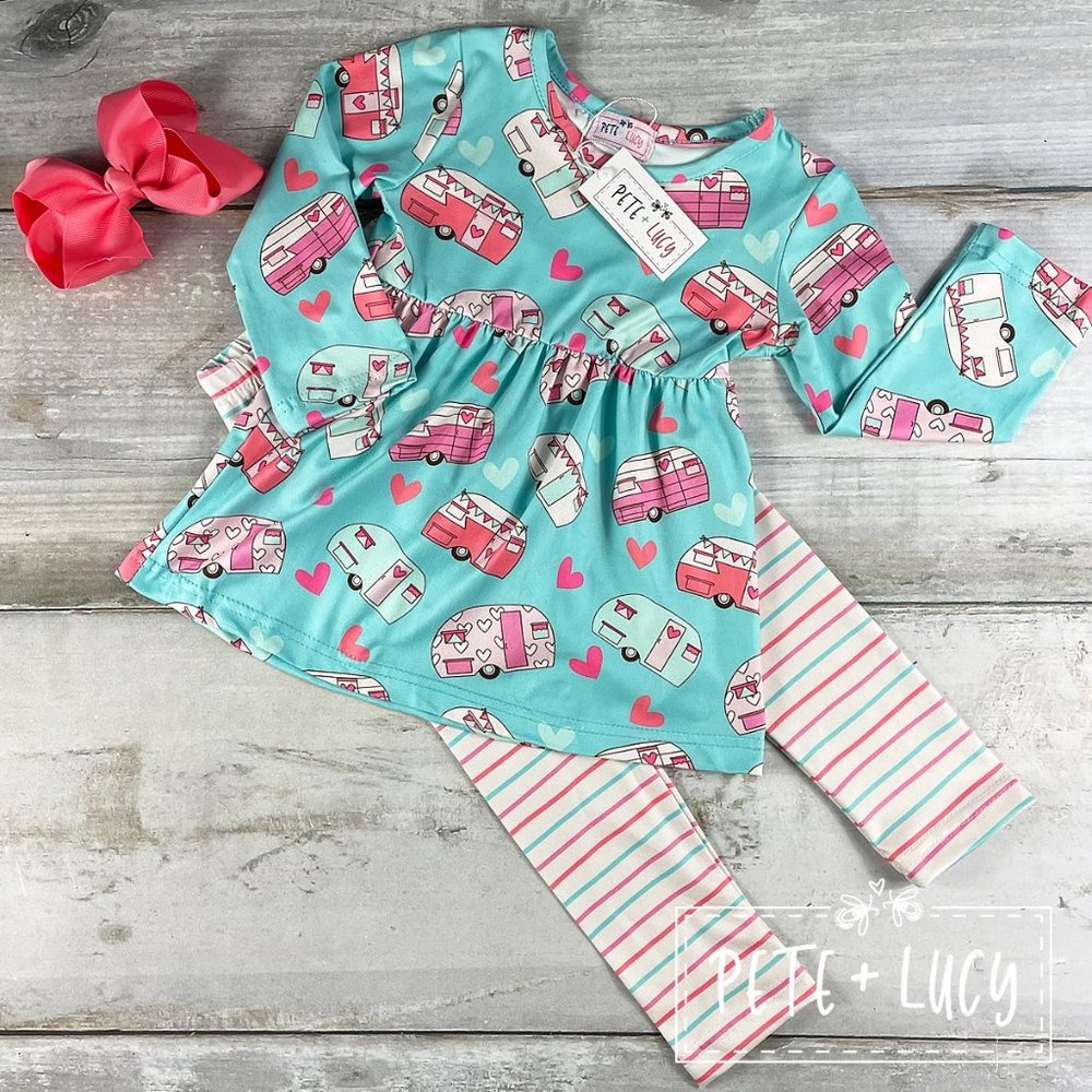 Retro Camper Legging Set